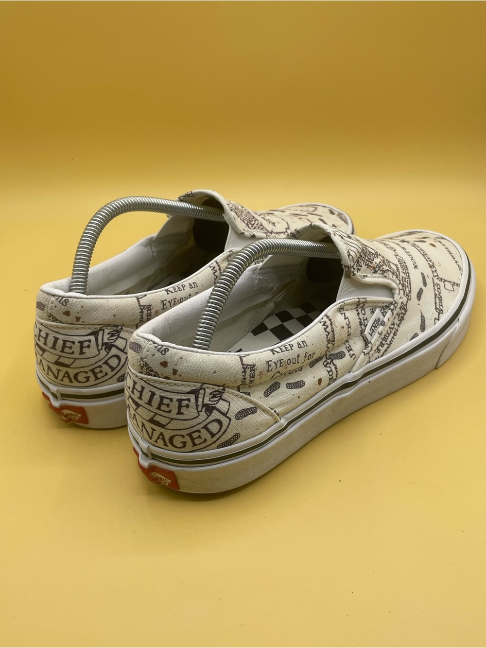 Vans x Harry Potter Classic Slip-On sneakers in the "Marauder's Map" - Picture 2 of 4